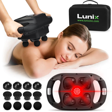 LX25 4-Head Massage Gun β Deep Tissue Pain Relief